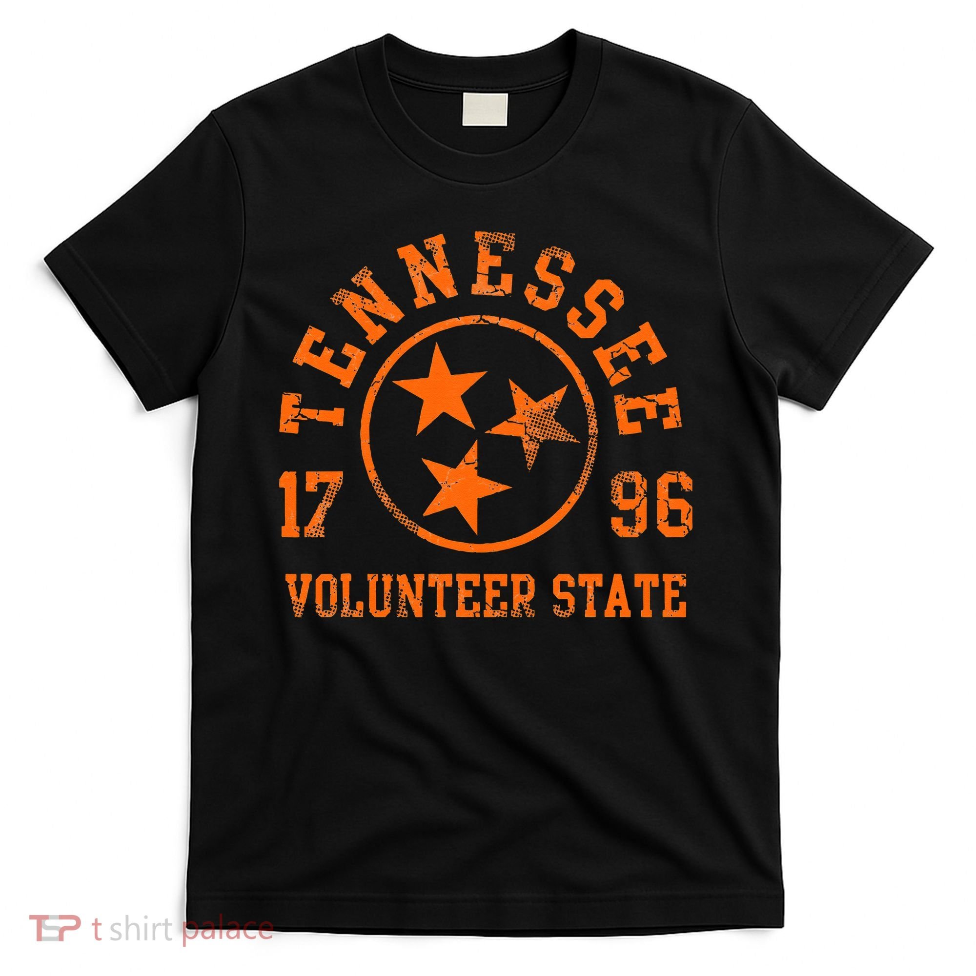 Tennessee Volunteer State Flag Home Vintage Distressed T-Shirt