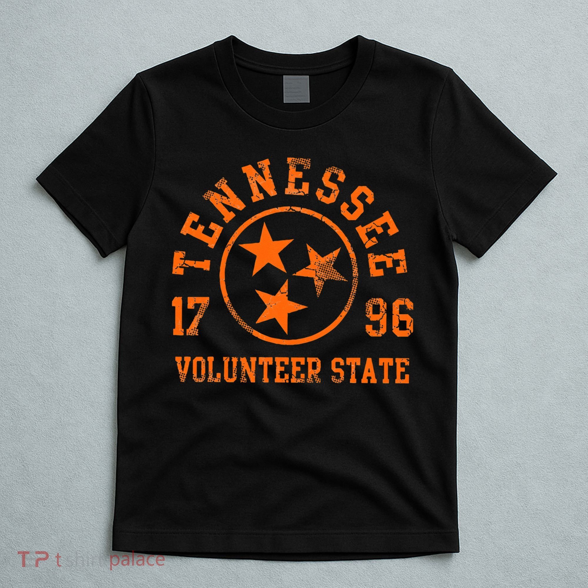 Tennessee Volunteer State Flag Home Vintage Distressed T-Shirt