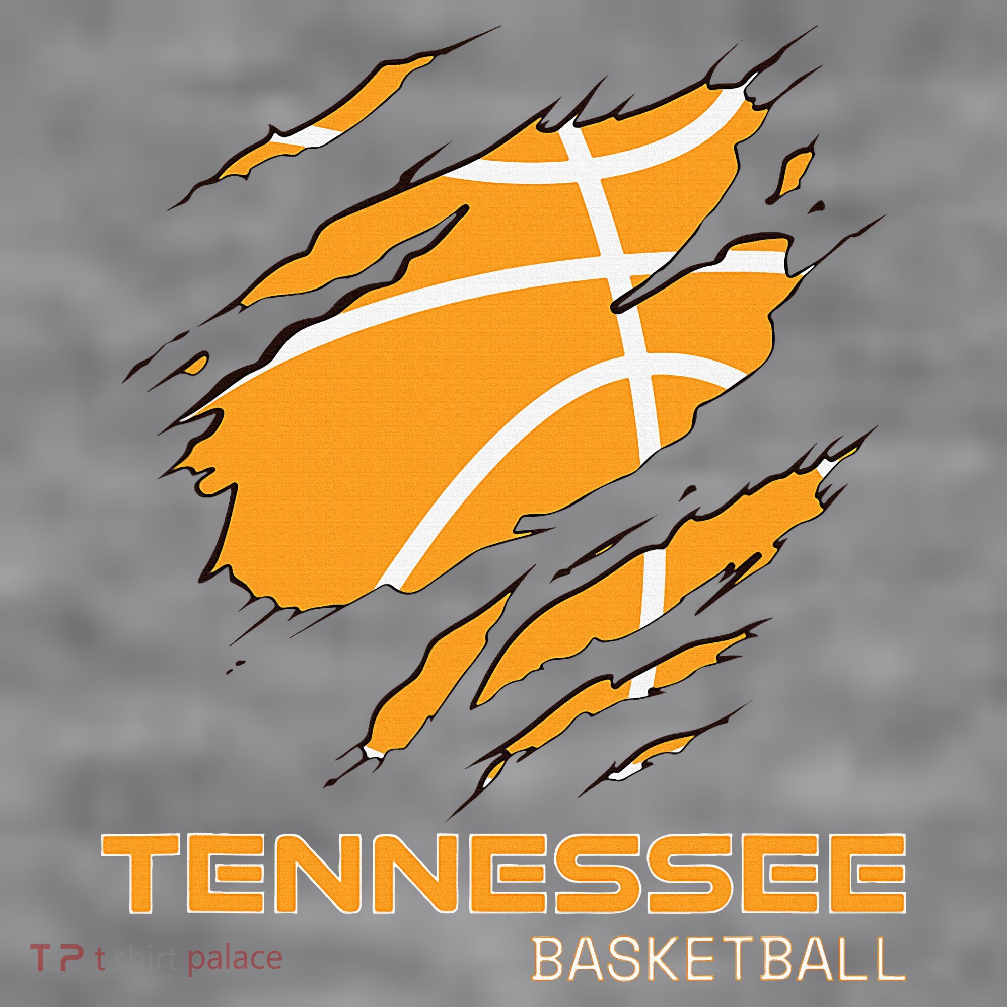 The Volunteer State Fan Tennesseean Tennessee Basketball Women's Racerback Cropped Tank