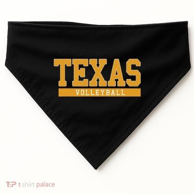 Texas Volleyball USA-Made Doggie Bandana