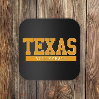 Texas Volleyball Coaster