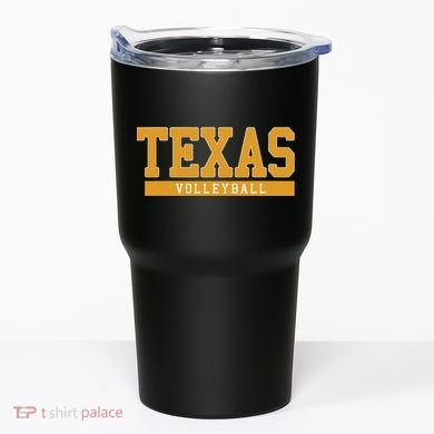 Texas Volleyball Tumbler