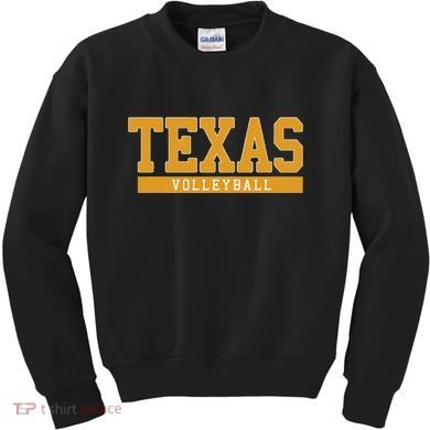 Texas Volleyball Kids Sweatshirt
