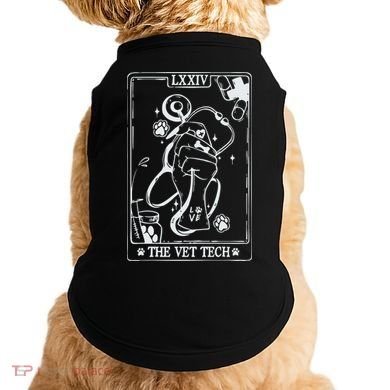 The Vet Tech Tarot Card Funny Veterinary Tech Doggie Tank