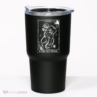 The Vet Tech Tarot Card Funny Veterinary Tech Tumbler thumb 0
