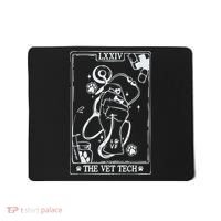 The Vet Tech Tarot Card Funny Veterinary Tech Mousepad thumb 0