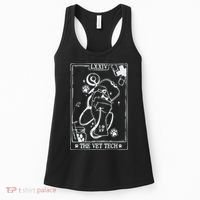The Vet Tech Tarot Card Funny Veterinary Tech Women's Tank Top thumb 0