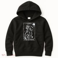 The Vet Tech Tarot Card Funny Veterinary Tech Kids Hoodie thumb 0
