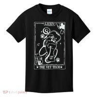 The Vet Tech Tarot Card Funny Veterinary Tech Kids T-Shirt thumb 0