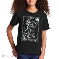 The Vet Tech Tarot Card Funny Veterinary Tech Kids T-Shirt thumb 2