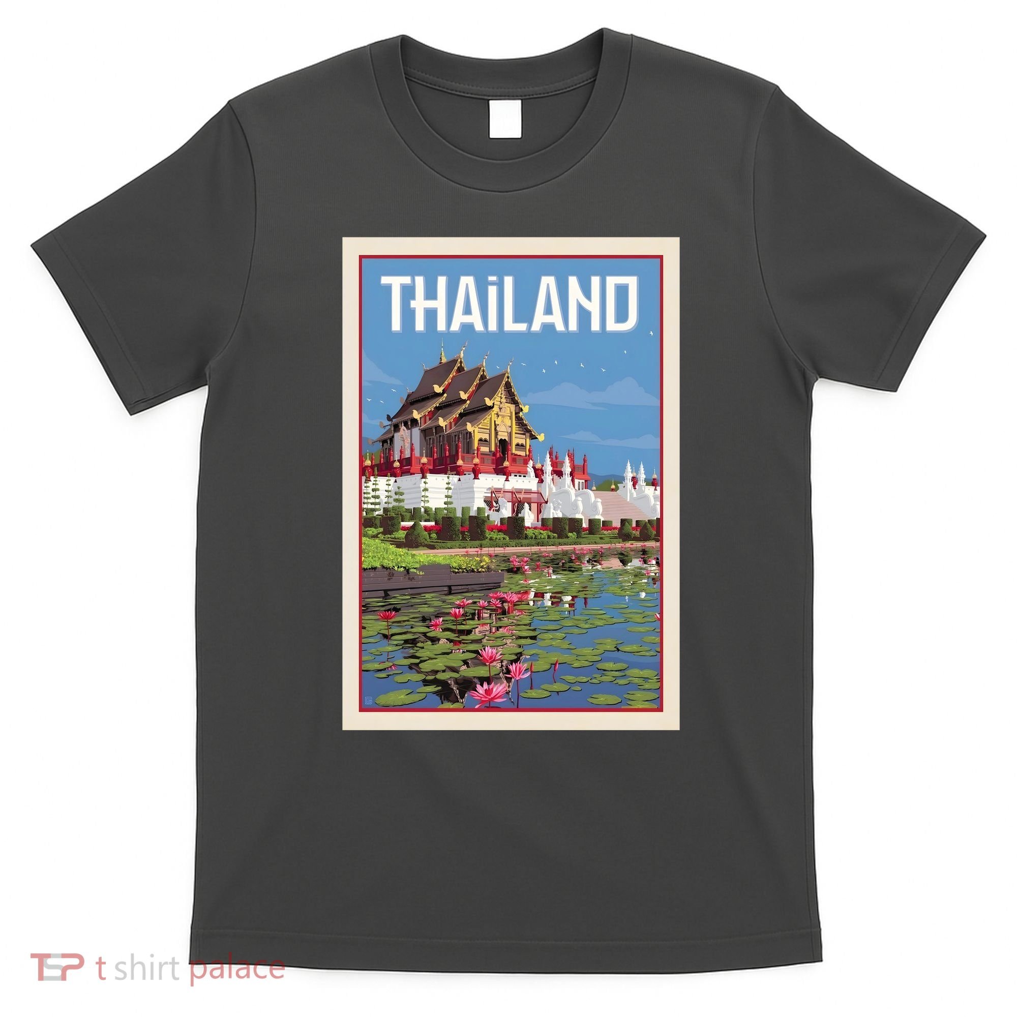 Thailand Vintage Travel Poster T-Shirt