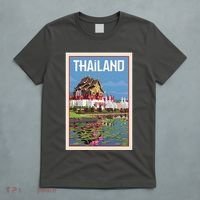 Thailand Vintage Travel Poster T-Shirt thumb 5