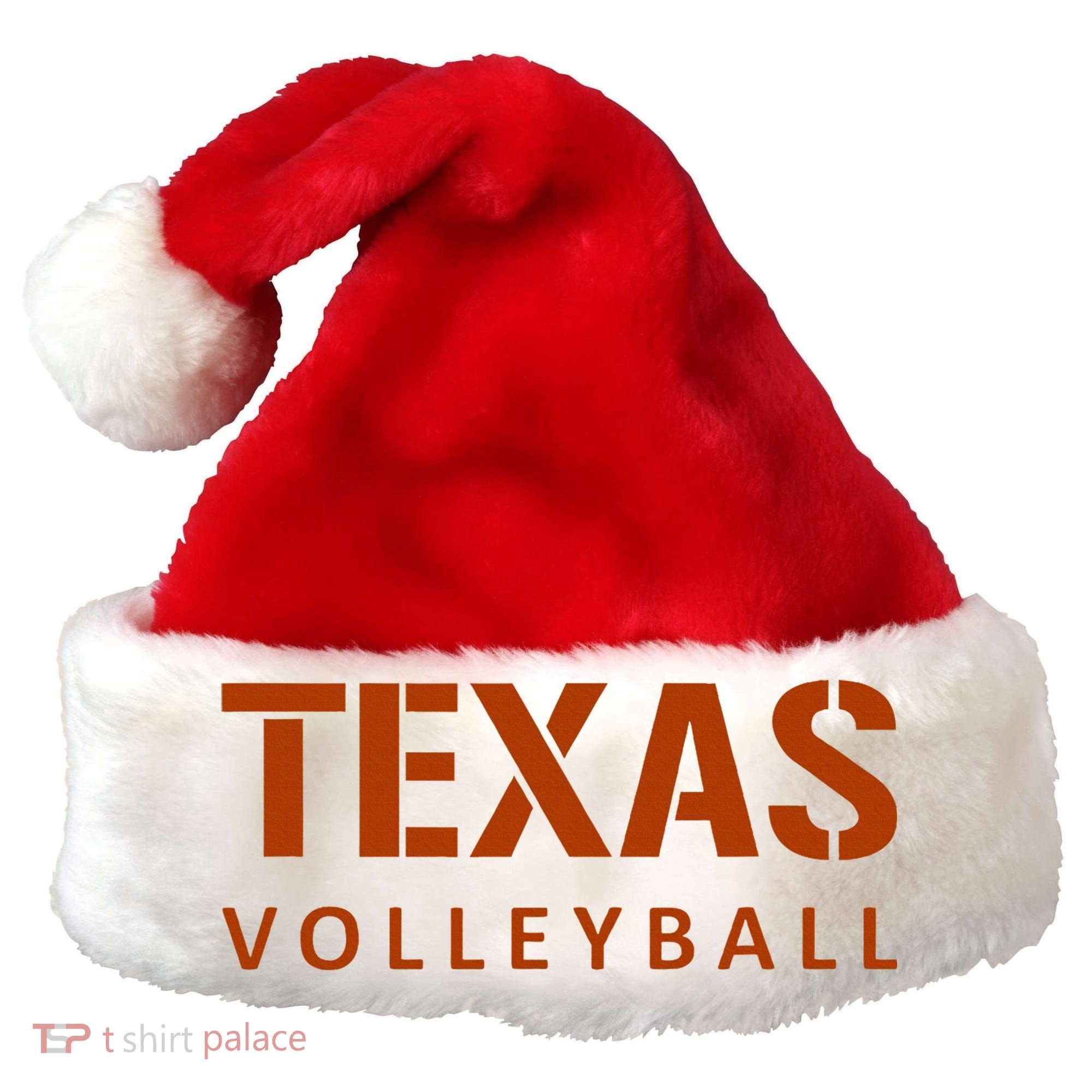 Texas Volleyball Santa Hat
