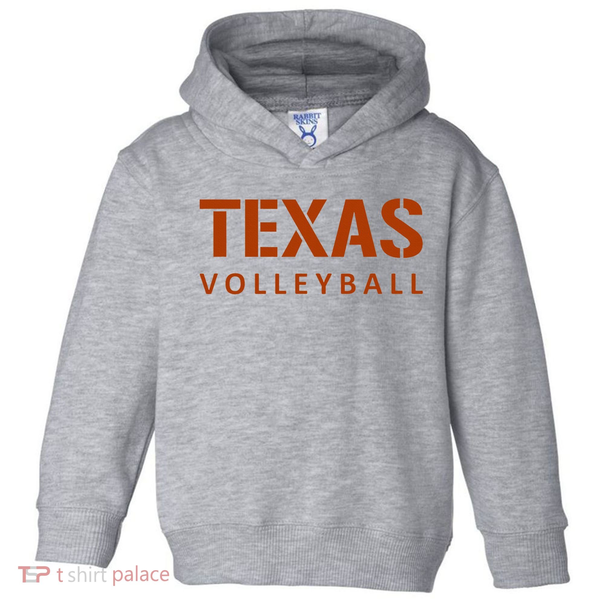 Texas Volleyball Toddler Hoodie