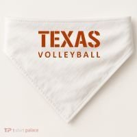 Texas Volleyball USA-Made Doggie Bandana thumb 0