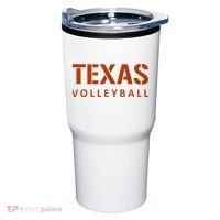 Texas Volleyball Tumbler thumb 0