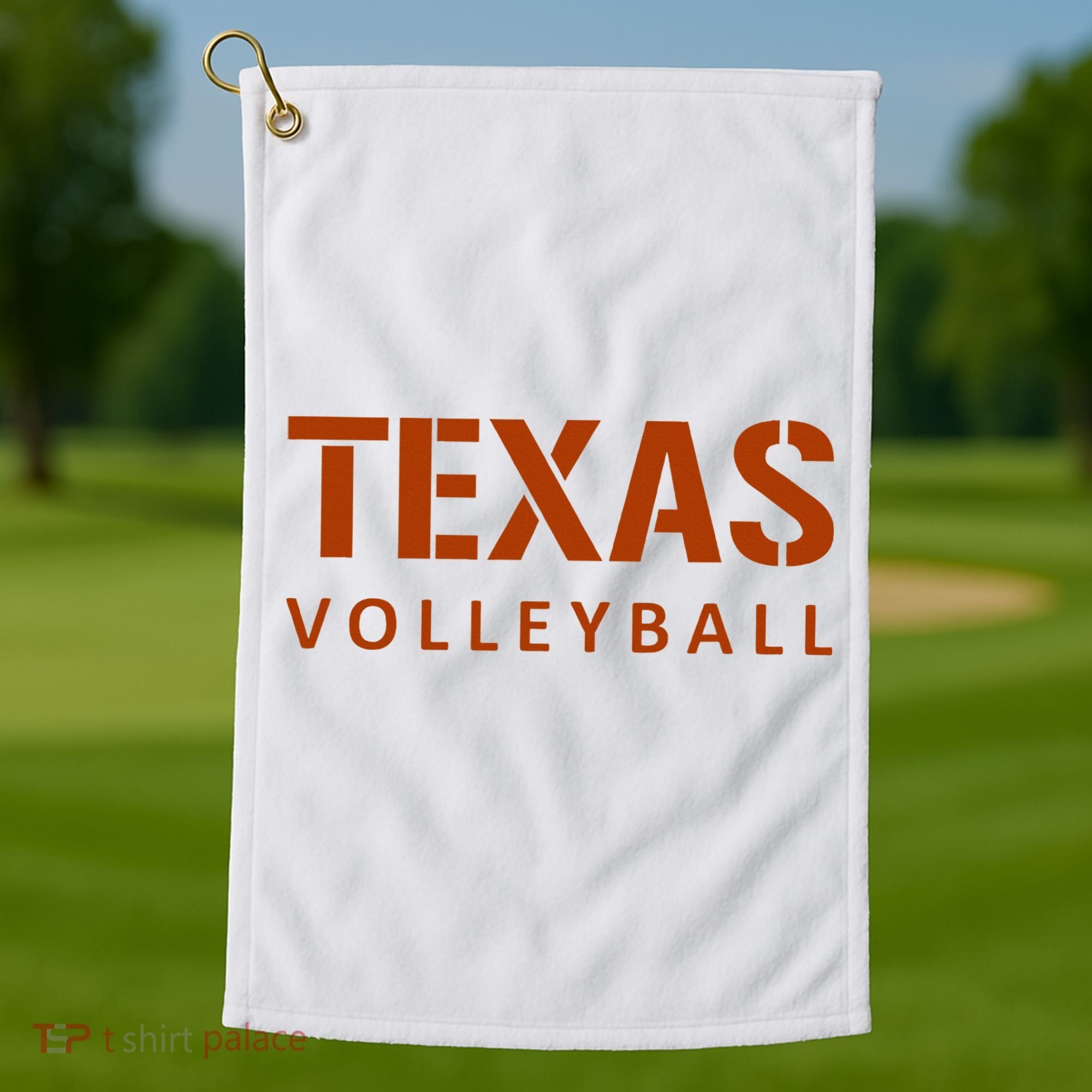 Texas Volleyball Golf Towel