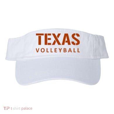Texas Volleyball Visor