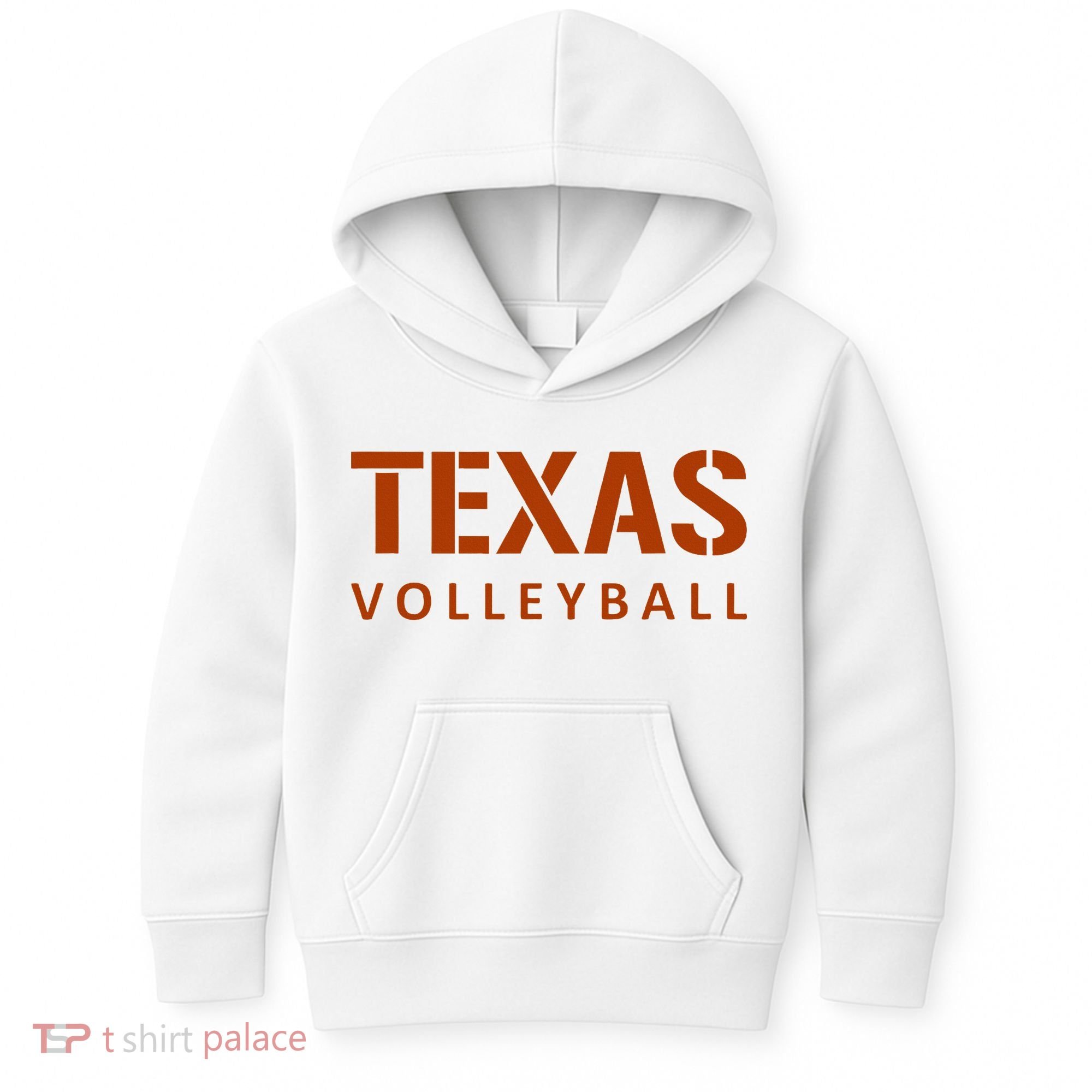 Texas Volleyball Kids Hoodie