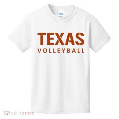 Texas Volleyball Kids T-Shirt