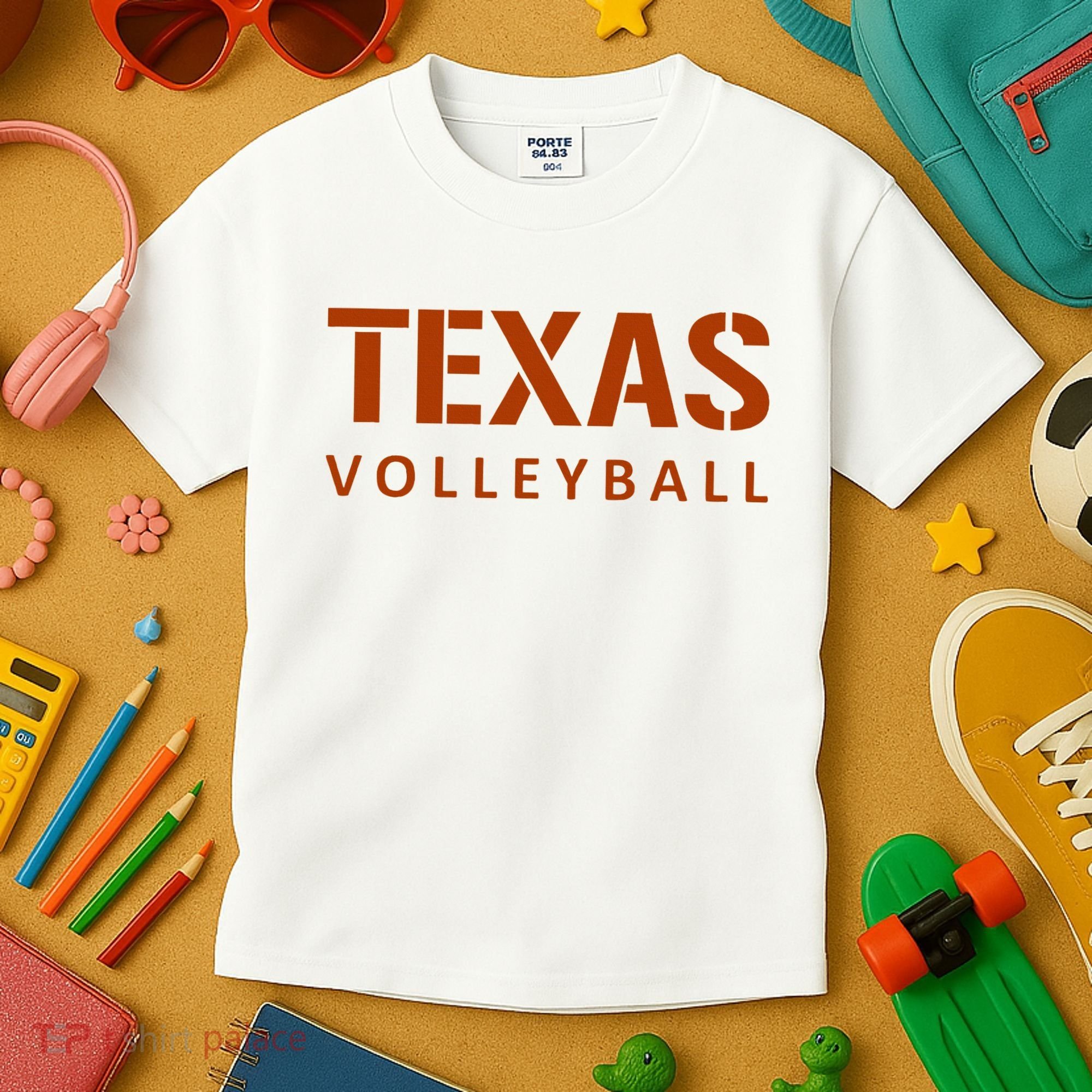 Texas Volleyball Kids T-Shirt