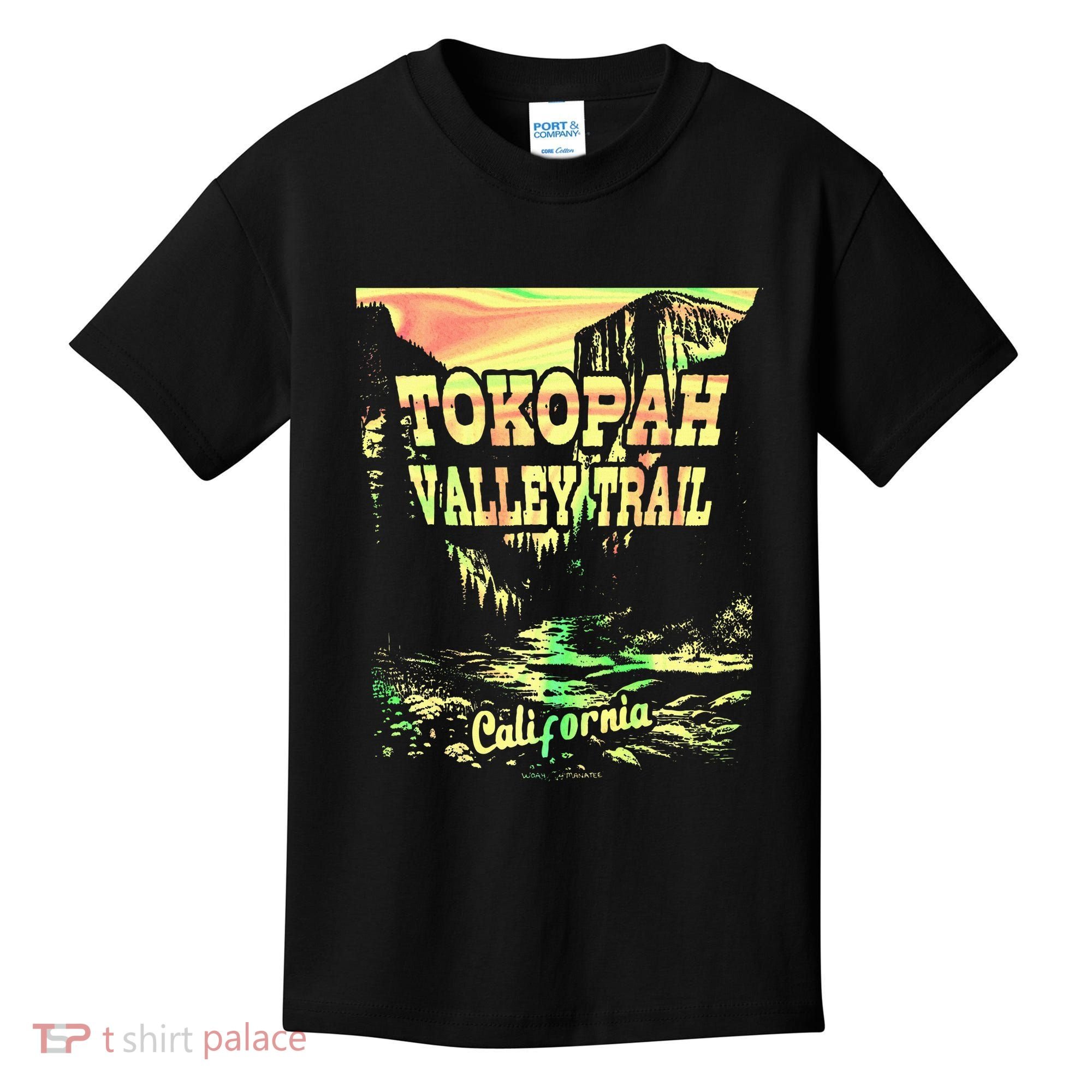 Tokopah Valley Trail California Kids T-Shirt