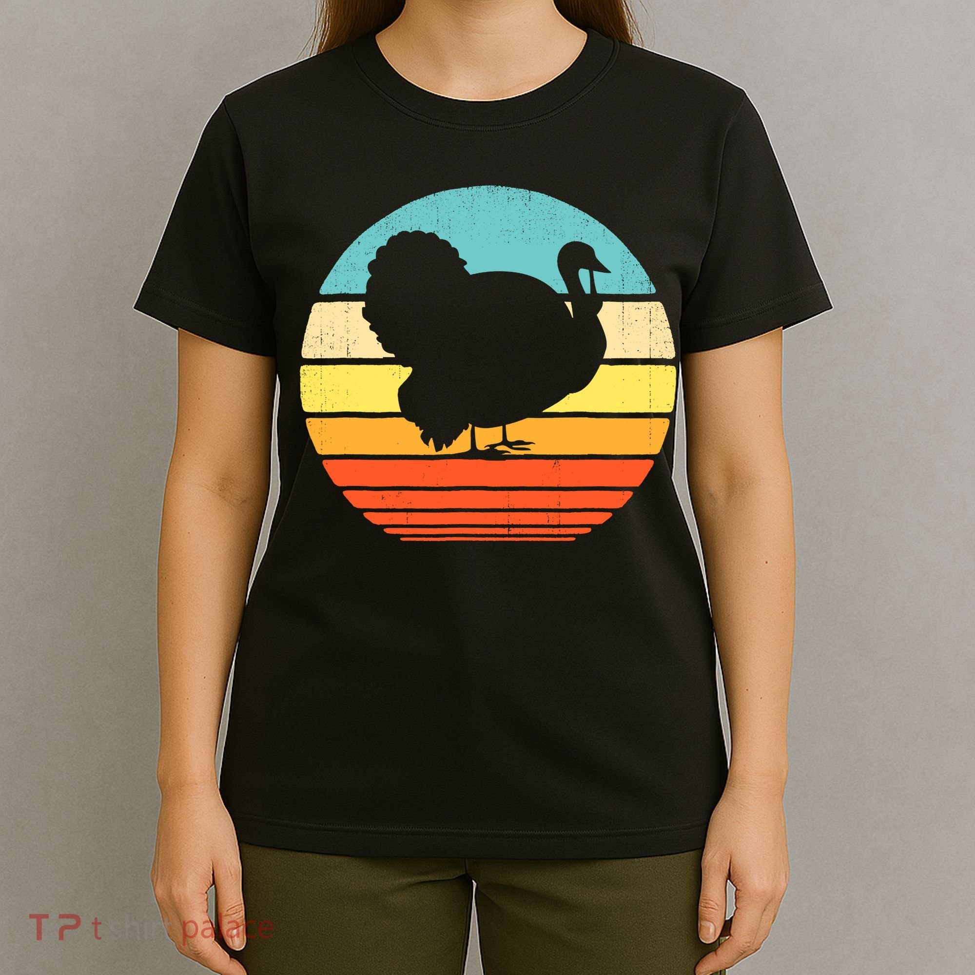 Turkey Vintage Thanksgiving T-Shirt