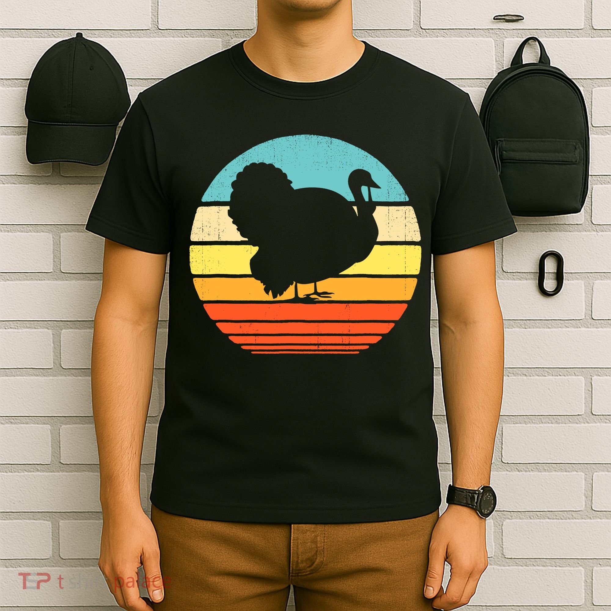 Turkey Vintage Thanksgiving T-Shirt