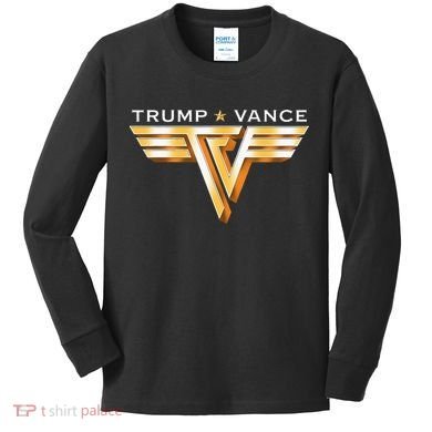 Trump Vance Kids Long Sleeve Shirt