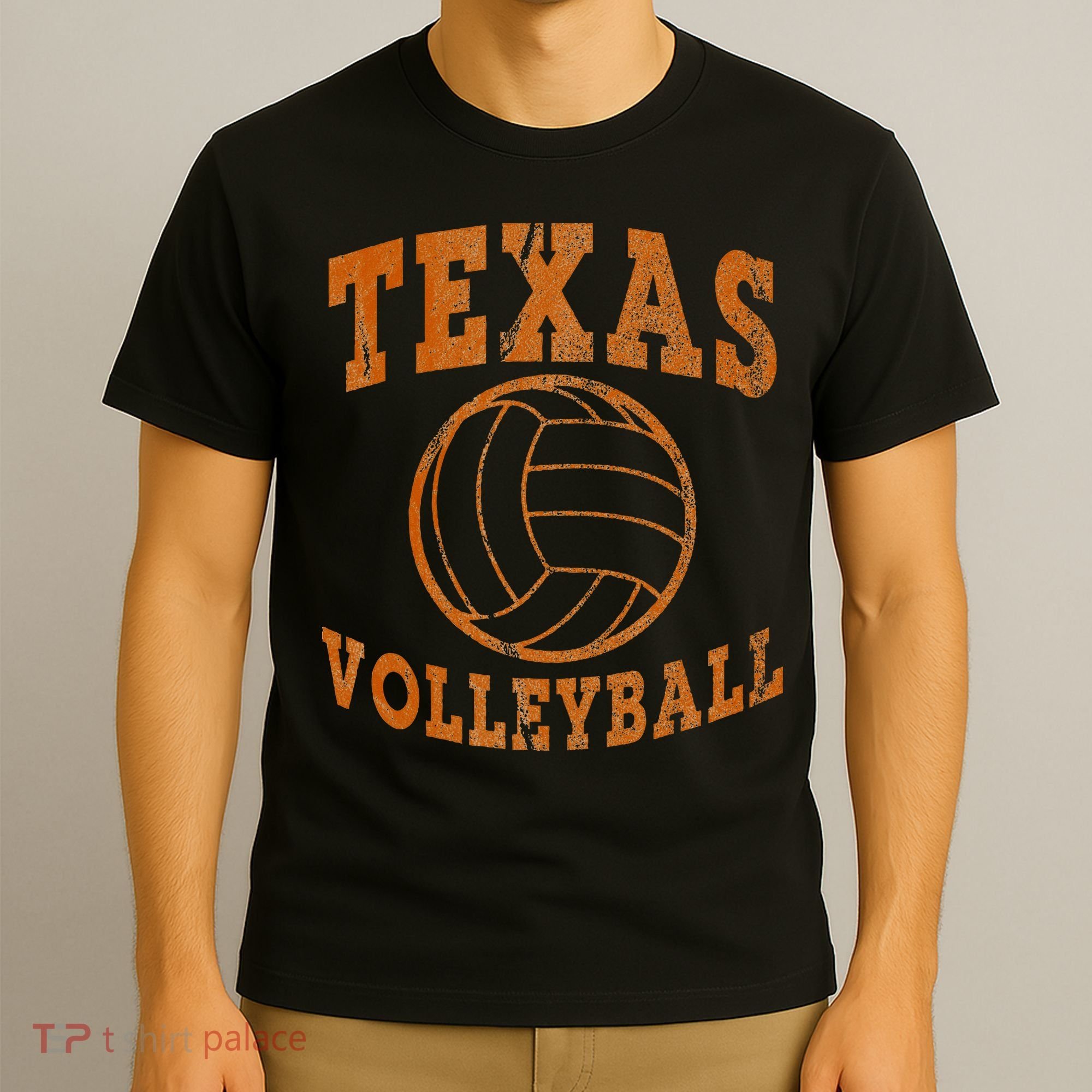 Texas Volleyball Vintage Distressed T-Shirt