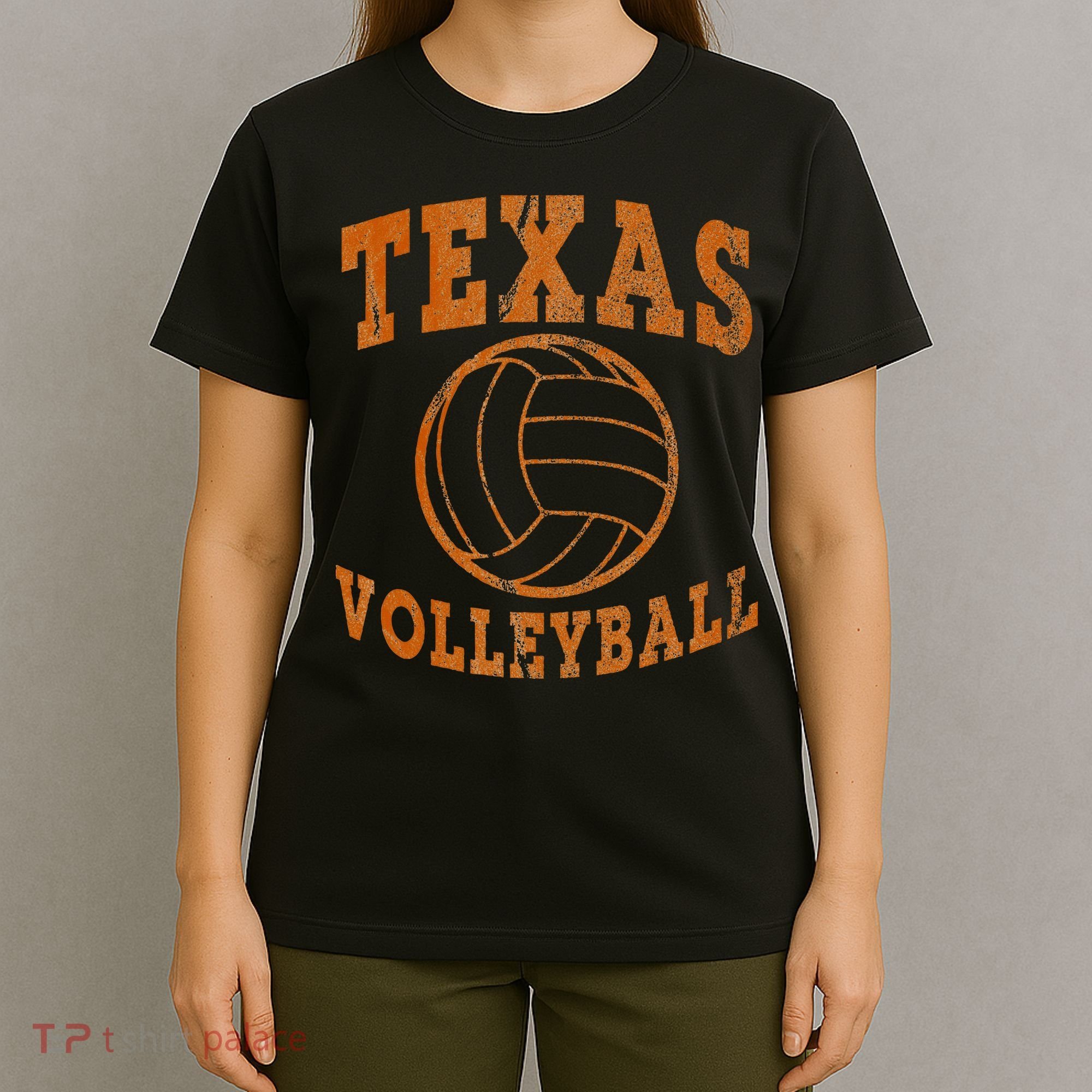 Texas Volleyball Vintage Distressed T-Shirt