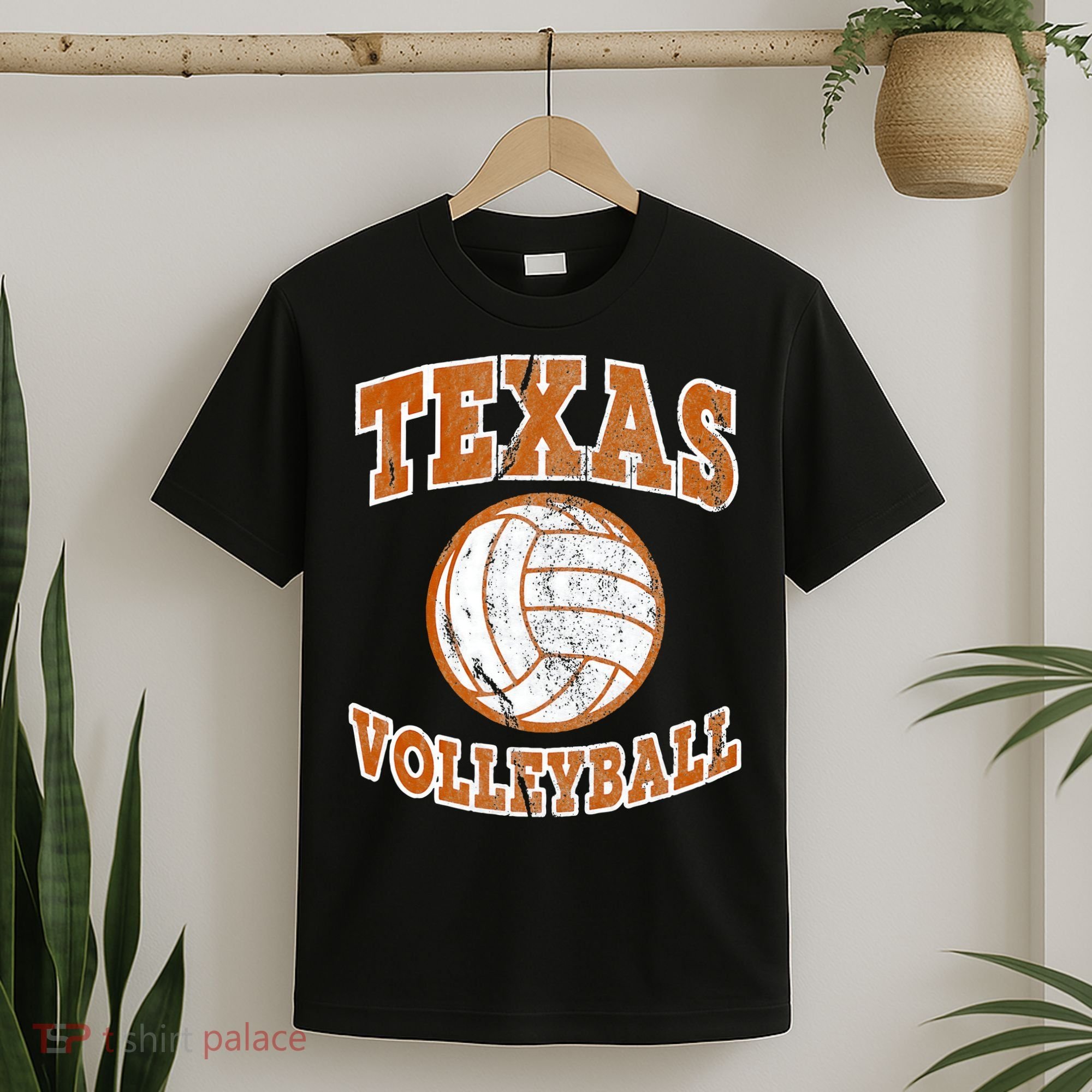 Texas Volleyball Vintage Distressed T-Shirt