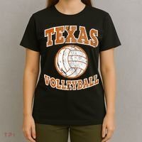 Texas Volleyball Vintage Distressed T-Shirt thumb 4