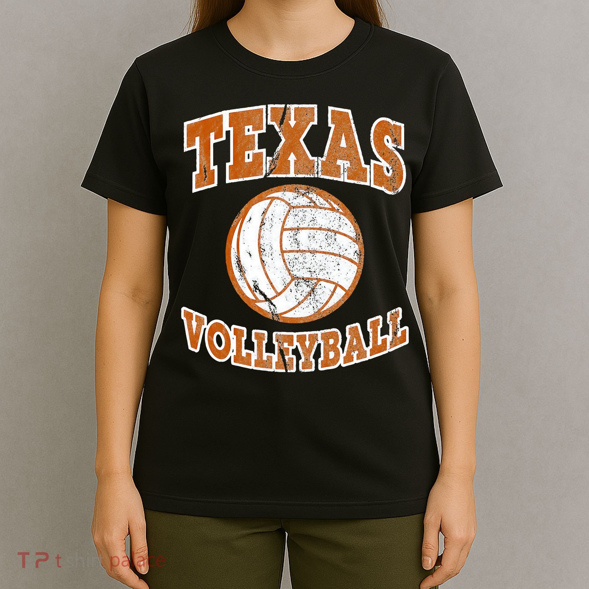 Texas Volleyball Vintage Distressed T-Shirt