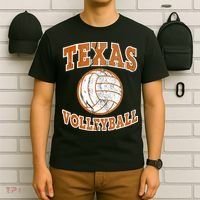 Texas Volleyball Vintage Distressed T-Shirt thumb 6