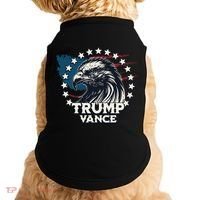 Trump Vance Victory Eagle Doggie Tank thumb 0