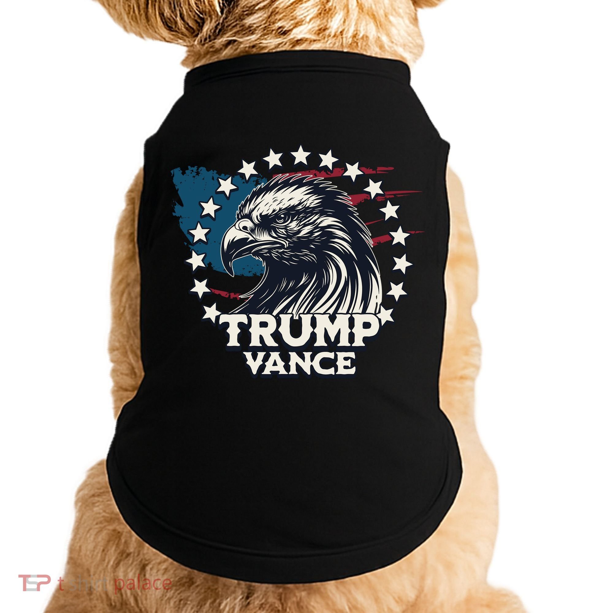 Trump Vance Victory Eagle Doggie Tank