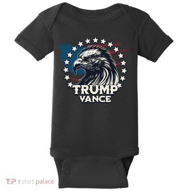 Trump Vance Victory Eagle Baby Bodysuit