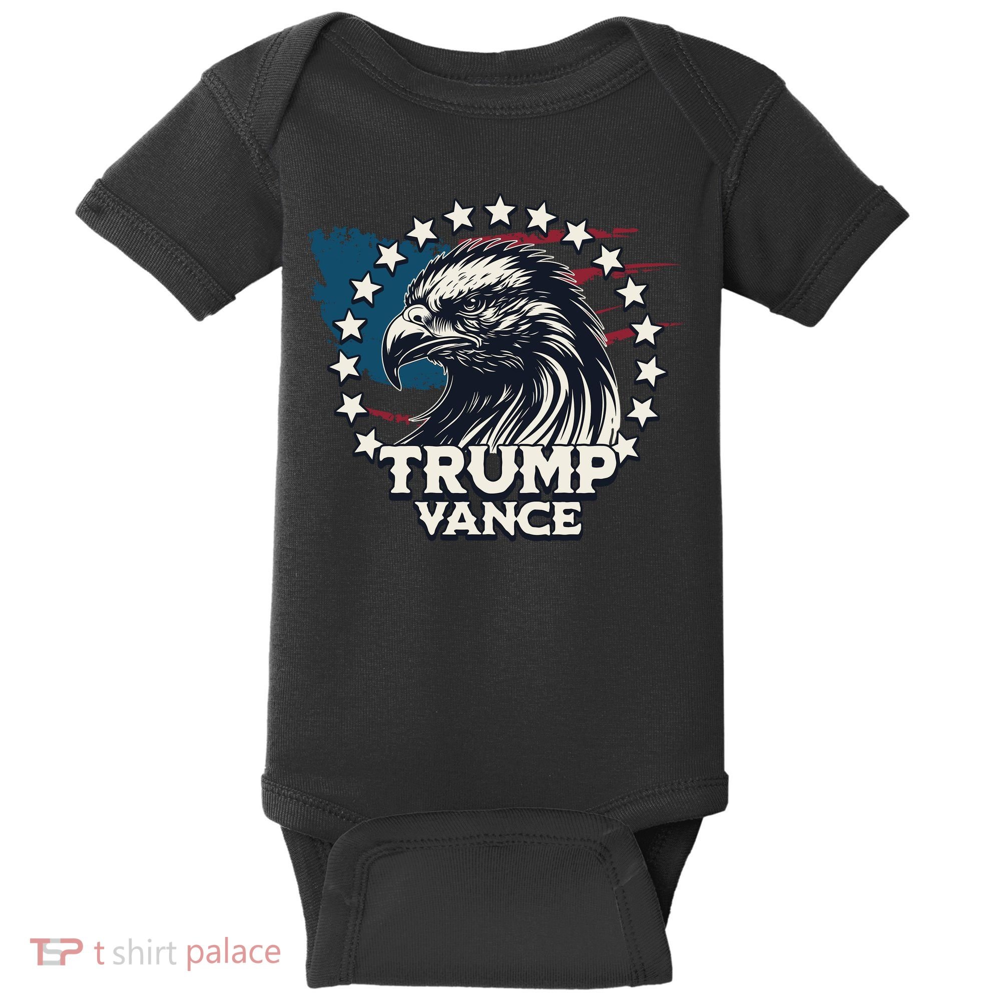 Trump Vance Victory Eagle Baby Bodysuit