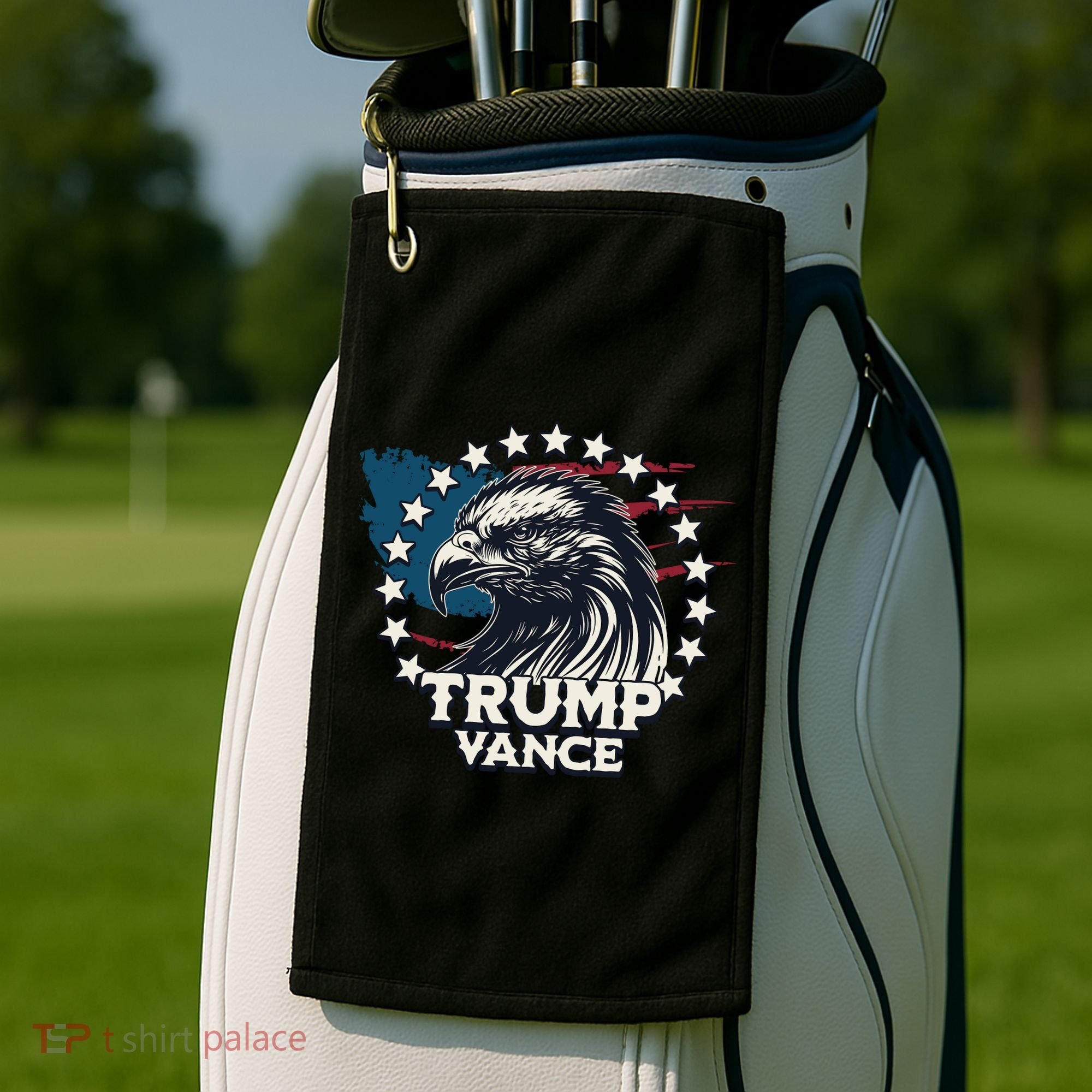 Trump Vance Victory Eagle Golf Towel