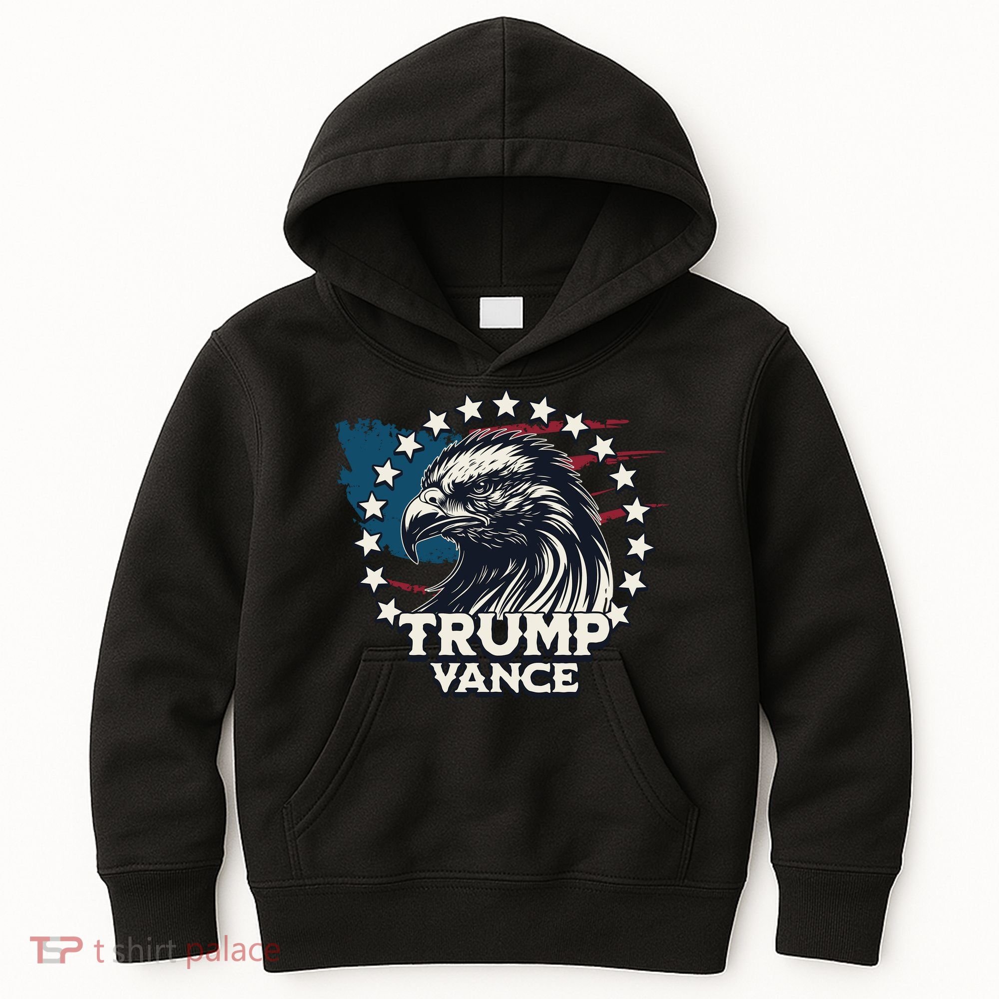 Trump Vance Victory Eagle Kids Hoodie