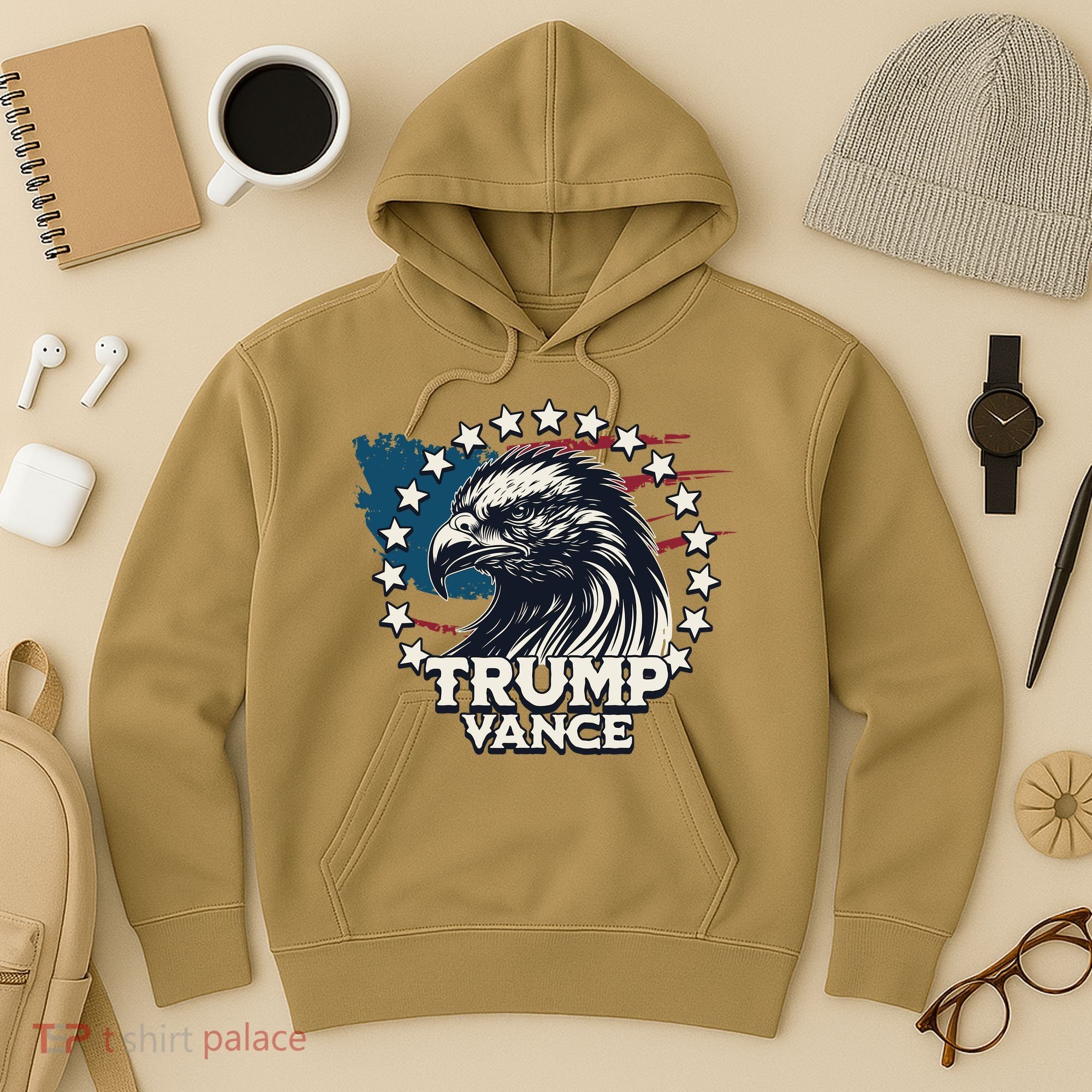 Trump Vance Victory Eagle Hoodie