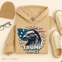Trump Vance Victory Eagle Hoodie thumb 4