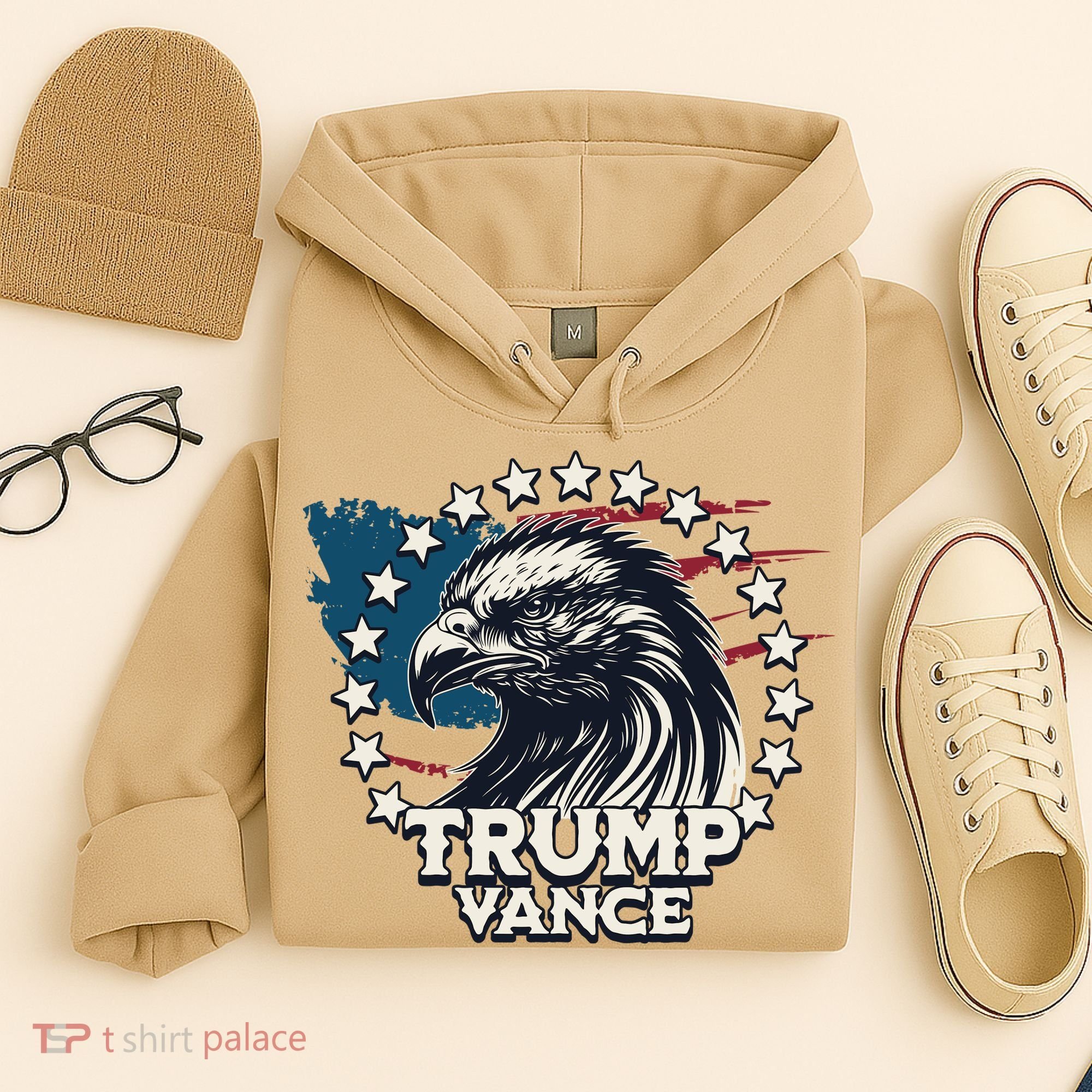 Trump Vance Victory Eagle Hoodie