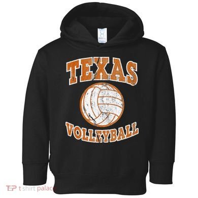 Texas Volleyball Vintage distressed  Toddler Hoodie