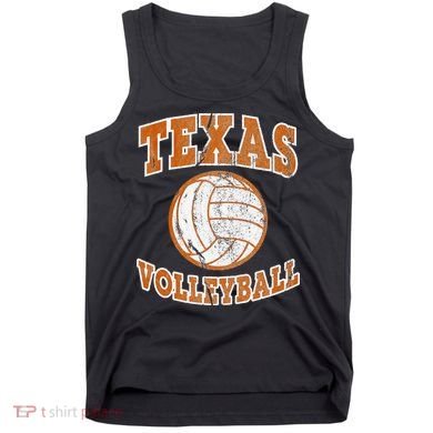 Texas Volleyball Vintage distressed  Tank Top