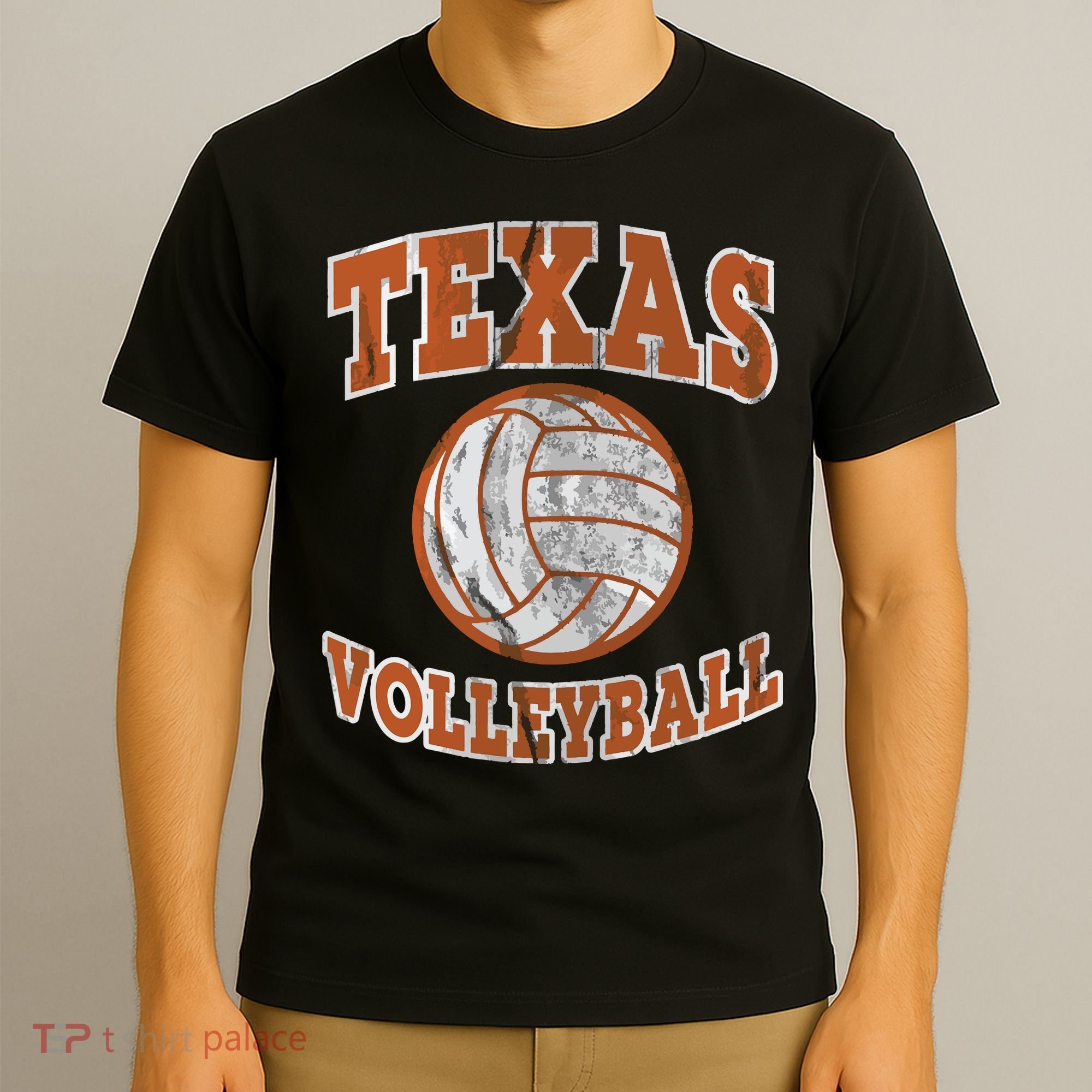 Texas Volleyball Vintage Distressed T-Shirt