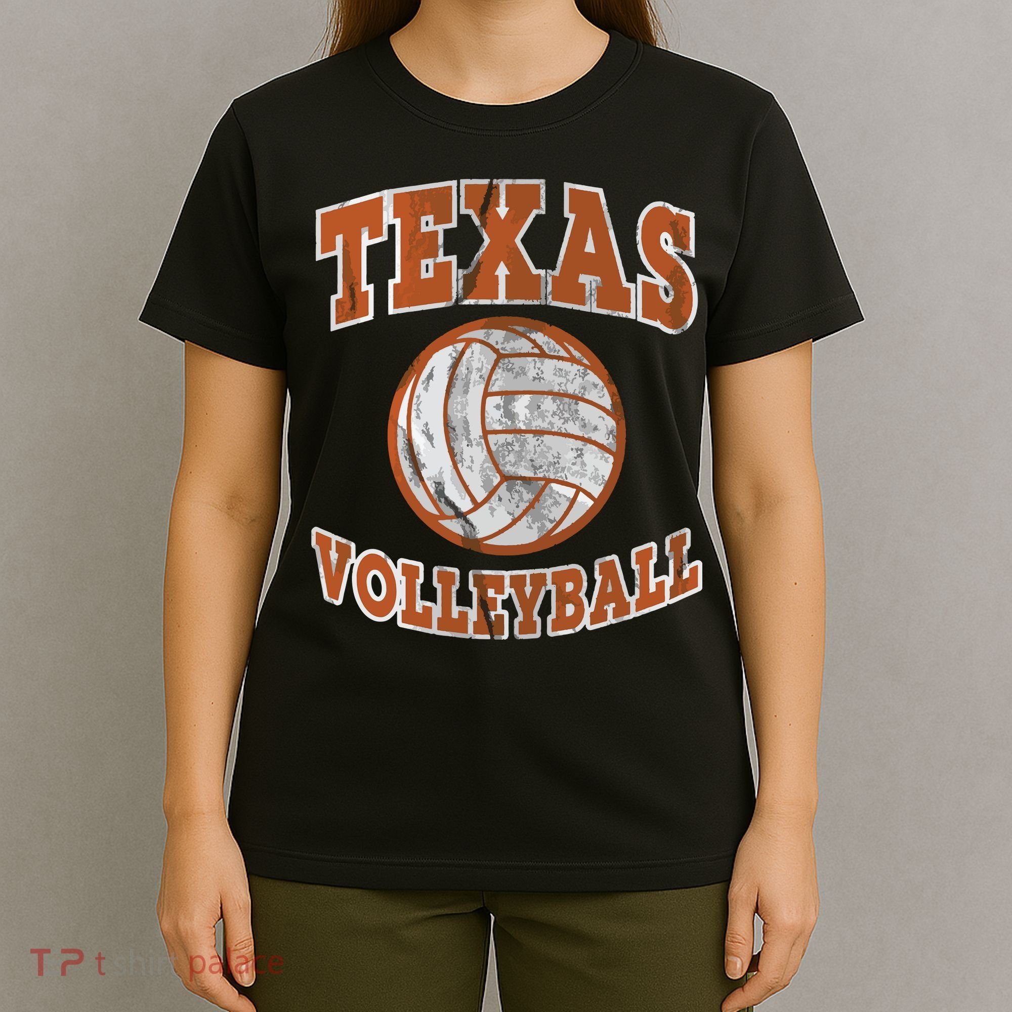 Texas Volleyball Vintage Distressed T-Shirt