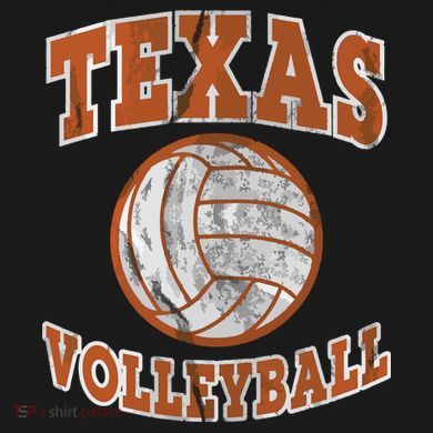 Texas Volleyball Vintage Distressed Women's T-Shirt