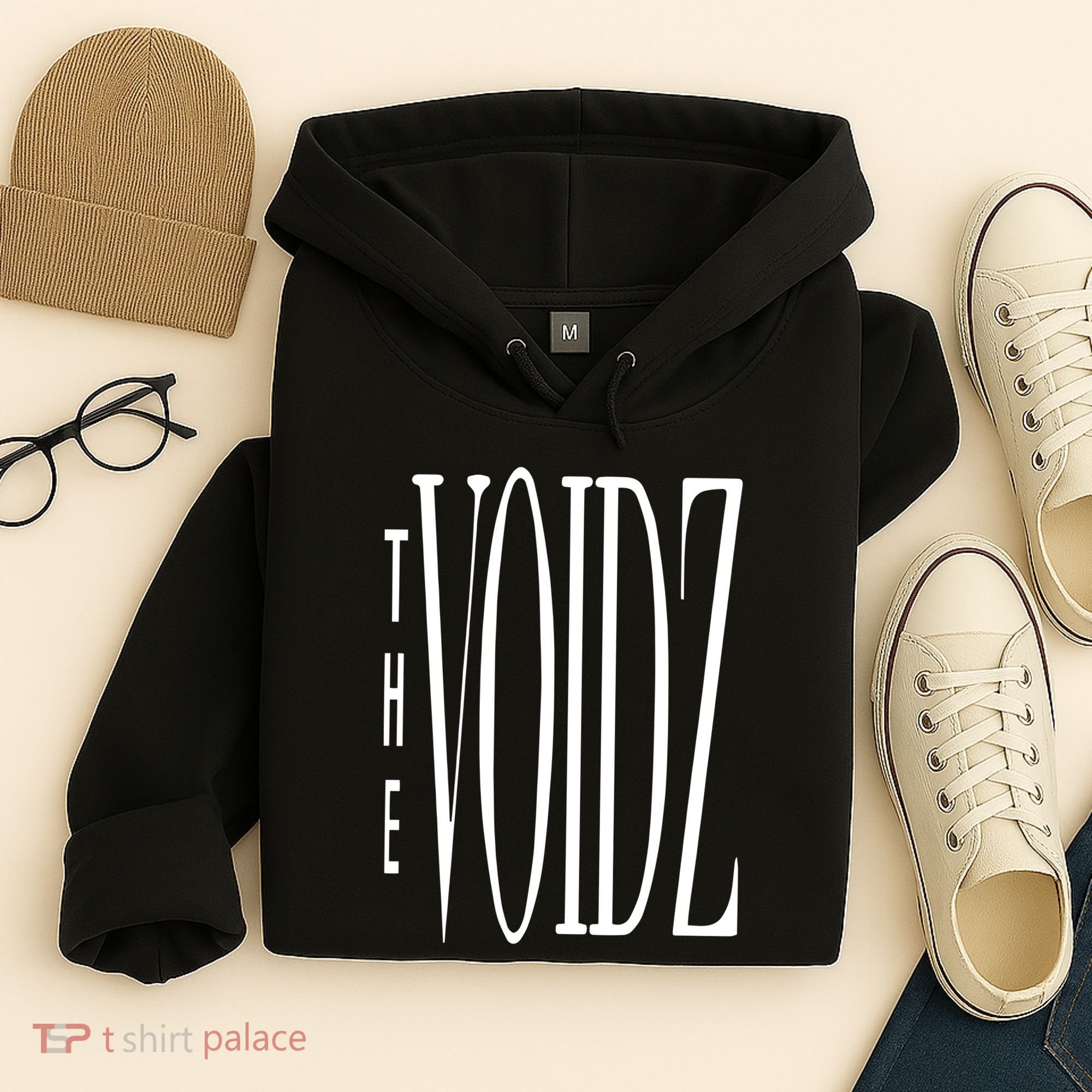 The Voidz White Stretch Hoodie